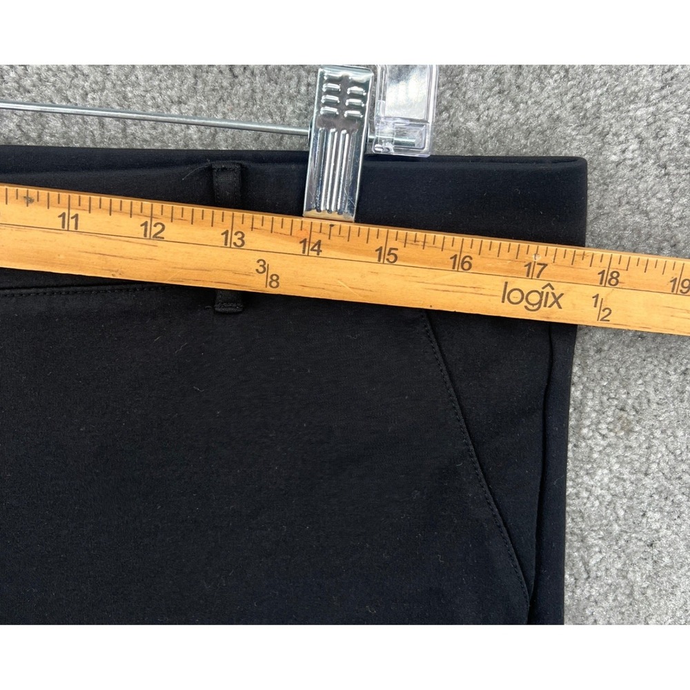 Betabrand Dress Pant Yoga Pants XL Black Pull On Straight Leg Workwear 34x30 - Picture 5 of 6